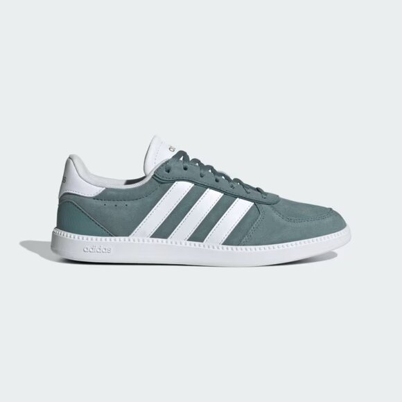 NWT Adidas Breaknet Sleek Women's Shoes - Hazy Esmerald/White - JH6349 - Picture 1 of 12